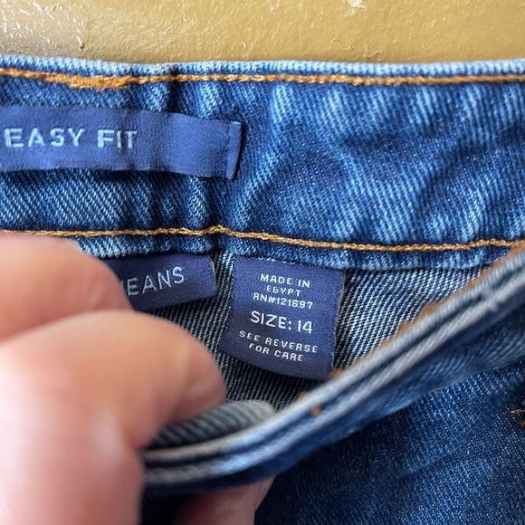 Vintage Bill Blass Jeans high waisted cropped size 14 - Picture 3 of 6